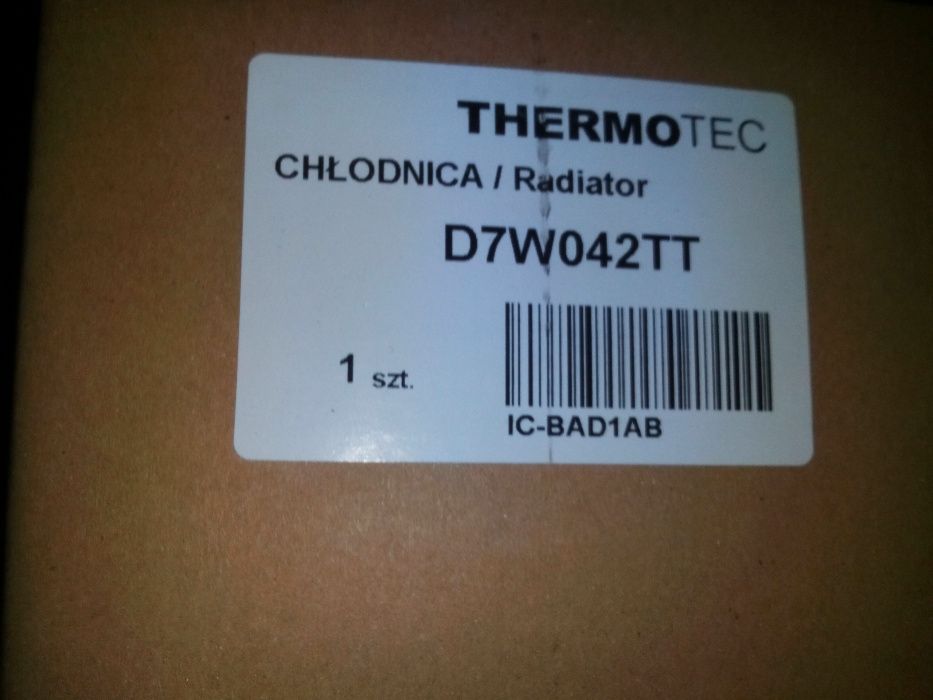 Thermotec radiator racire motor