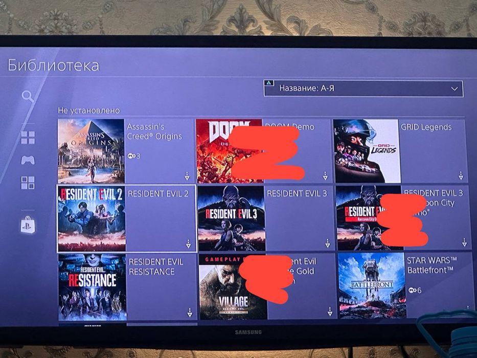 Playstation 4 pro / PS4 pro с купленными официально играми