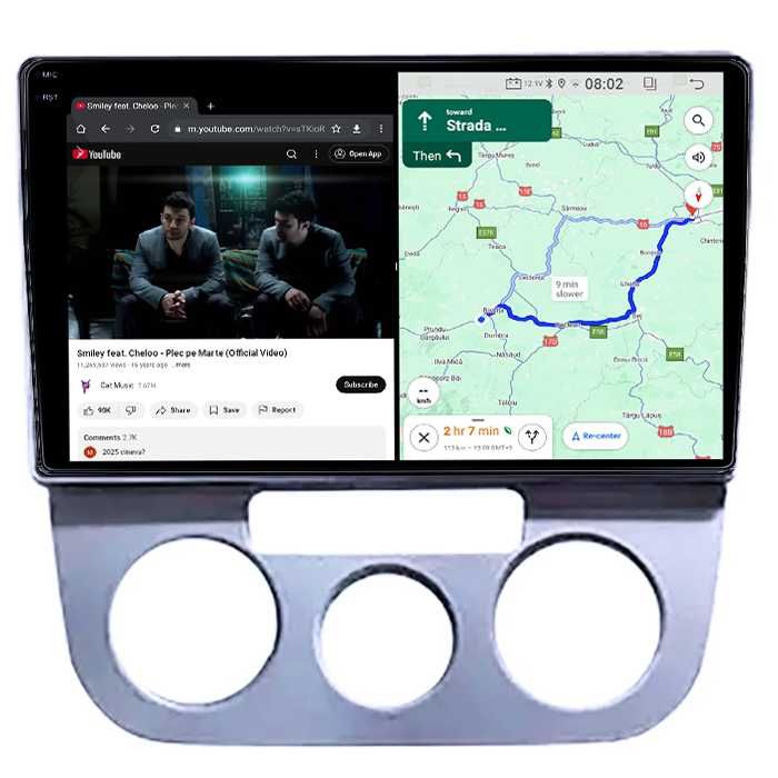 Navigatie VW Jetta 2006- 2010, 10 INCH 4GB RAM/64GB ROM, Android14