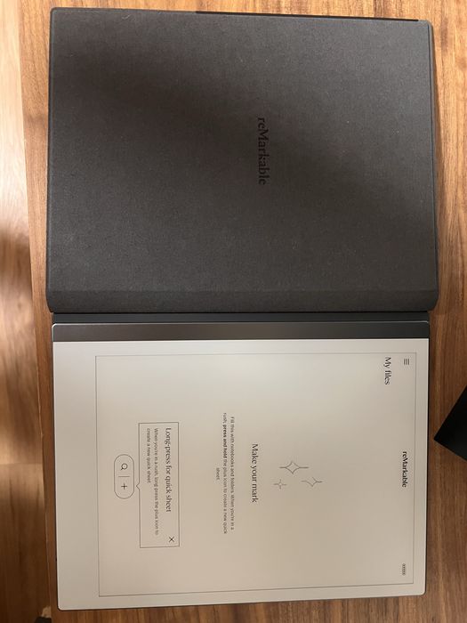 ReMarkable 2 + Marker Plus + Brown Leather Folio