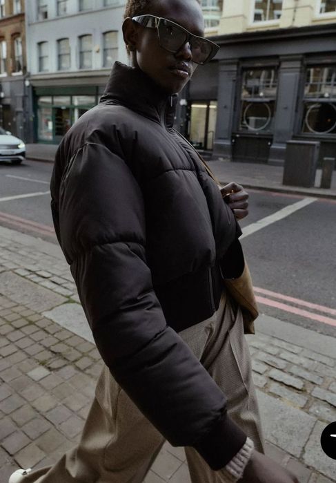 есенно-зимно яке zara