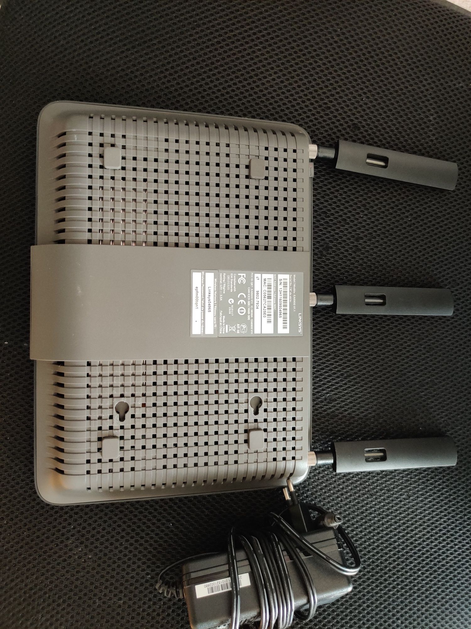 Рутер Linksys EA6900, Wireless-AC, 1900 Mbps, Двубандов, Гигабитов