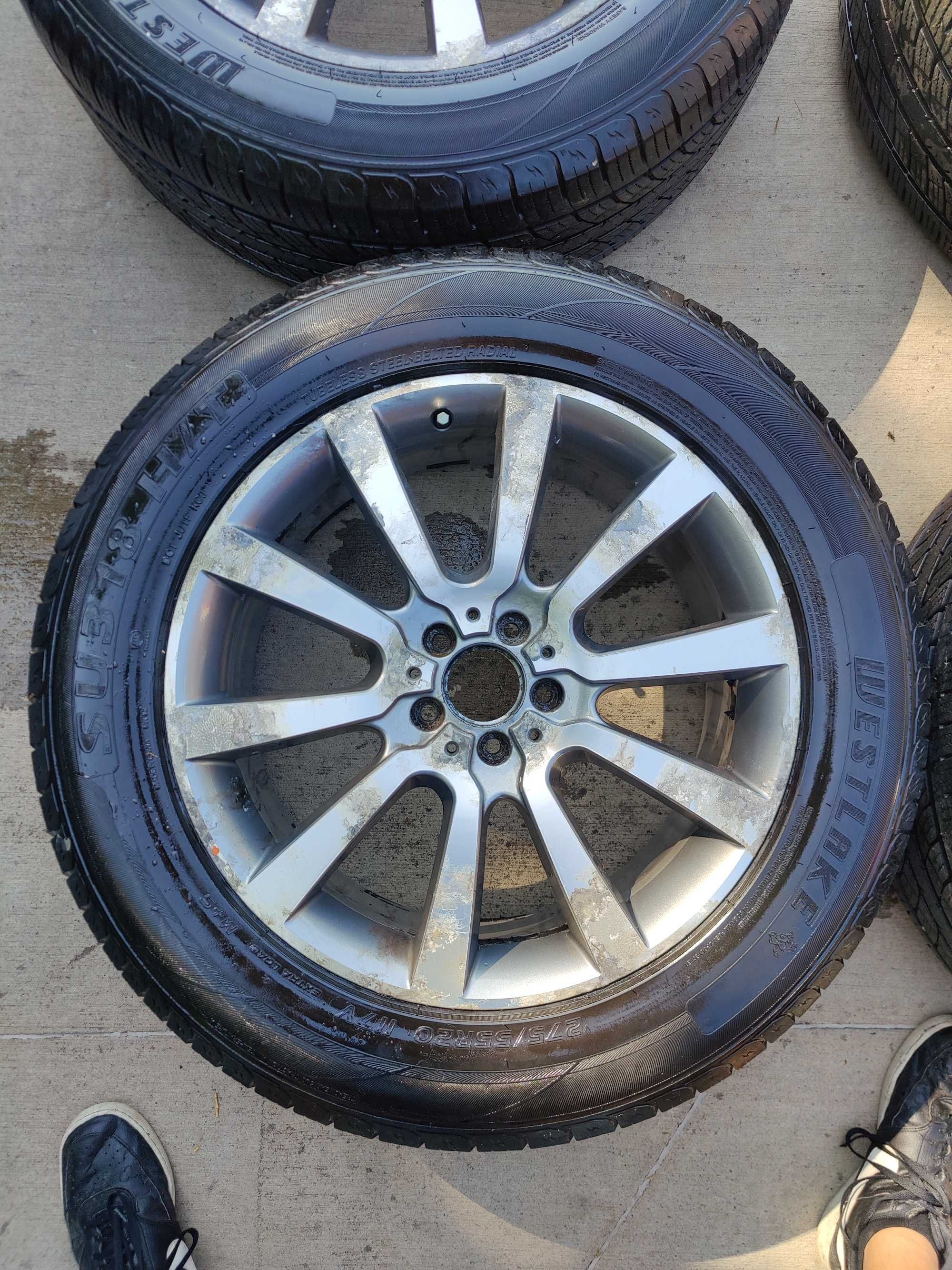 Джанти (20) от Mercedes-Benz GL 5x112 с гуми Westlake 275/55/20
