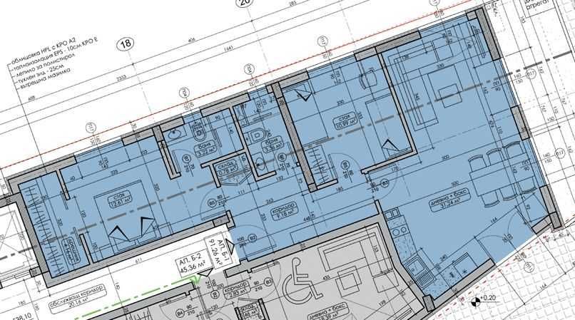 Продава се Тристаен апартамент в София, Надежда 1 - 109 кв.м за 2152 €/кв.м - Снимка #2