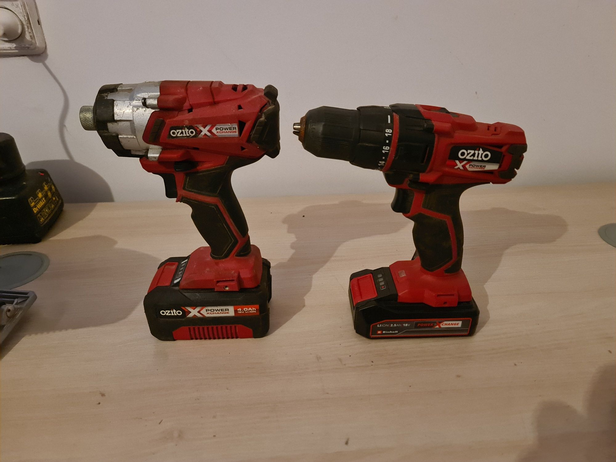 Ozito(Einhel) set scule electrice acumulator 18V