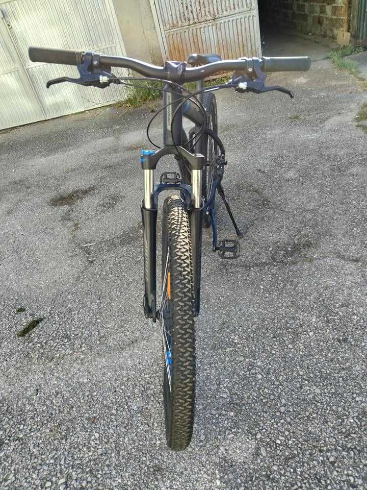 Планински велосипед за преходи st 120, 27,5", черно/синьо