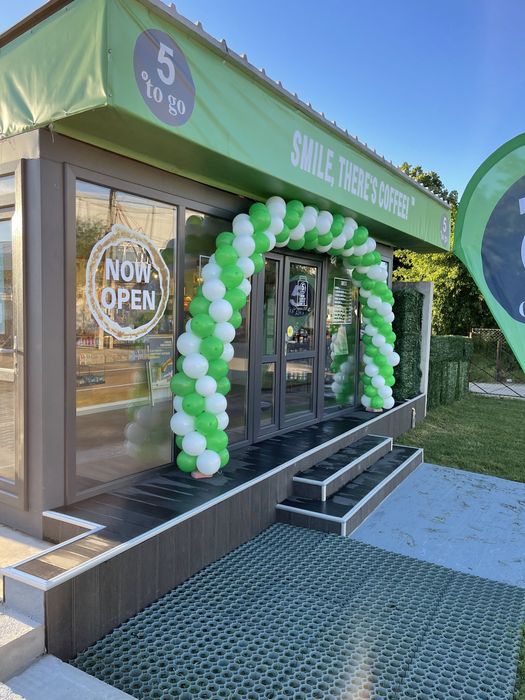 Arcada baloane , photo corner , baloane heliu