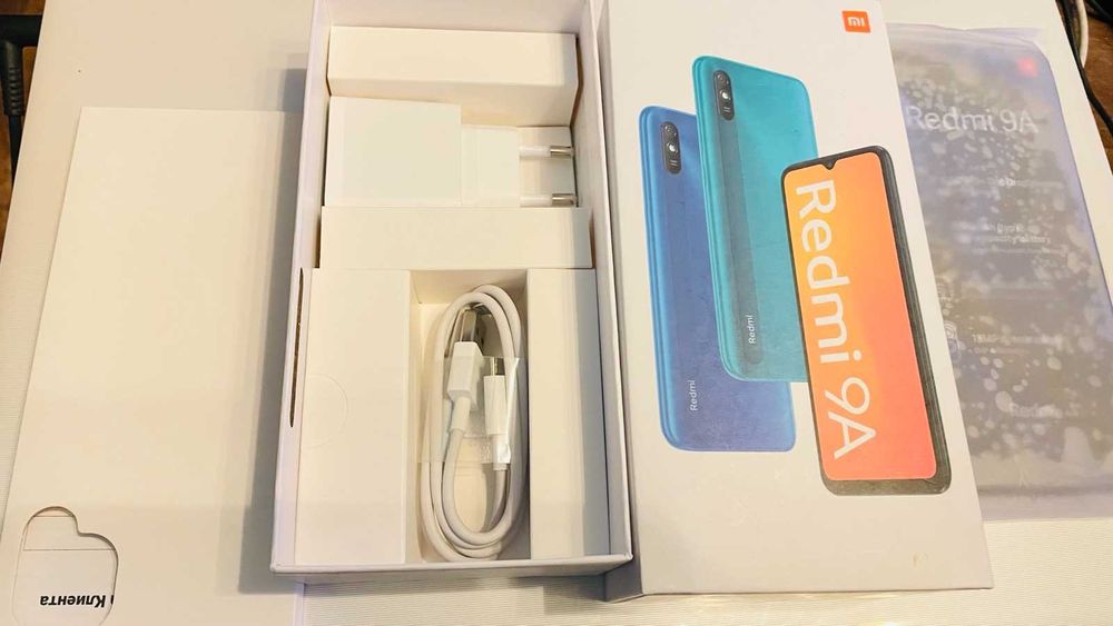 Телефон Xiaomi Redmi 9A чисто нов