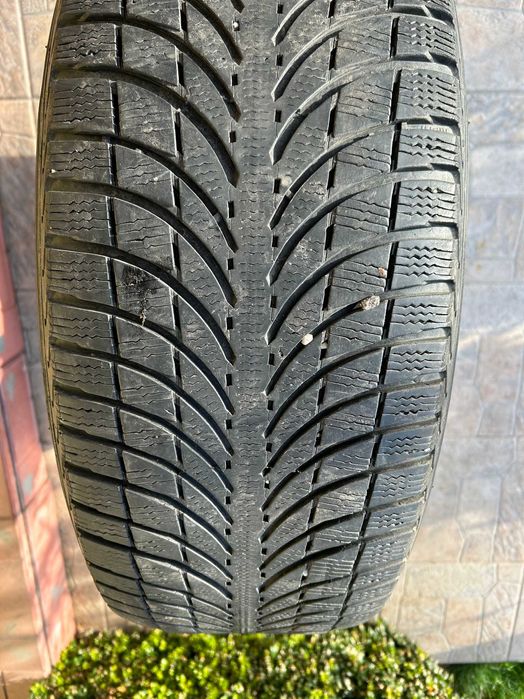Jante 18" PLATIN + anvelope iarna Michelin 255/60 + prezoane