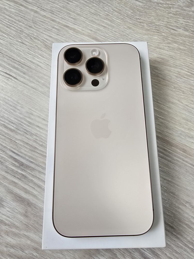 Iphone 16 pro 256Gb Desert Titanium 100%