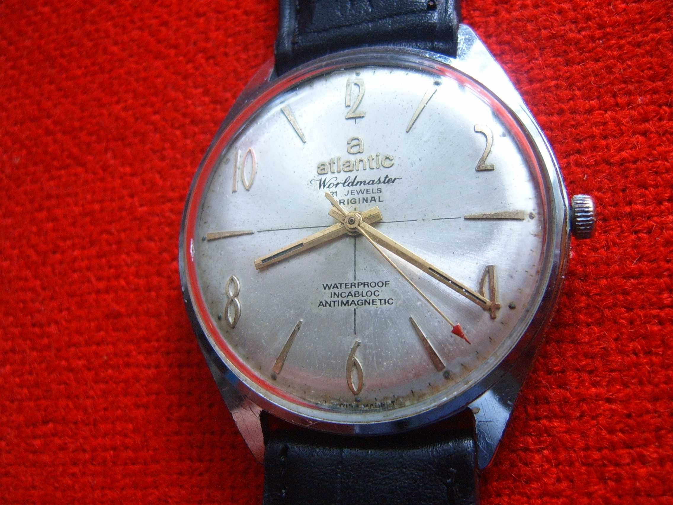 Original Atlantic 21 Jewels Unitas 6300N   -отличен,класика!