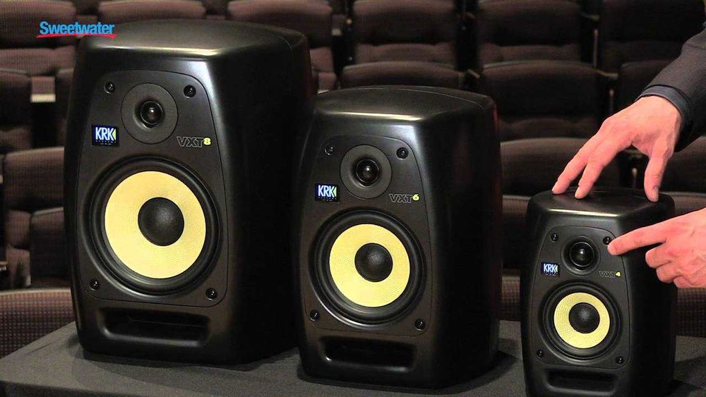 KRK VXT8 noi monitoare de studio (Genelec, Adam, Yamaha, Focal, JBL)