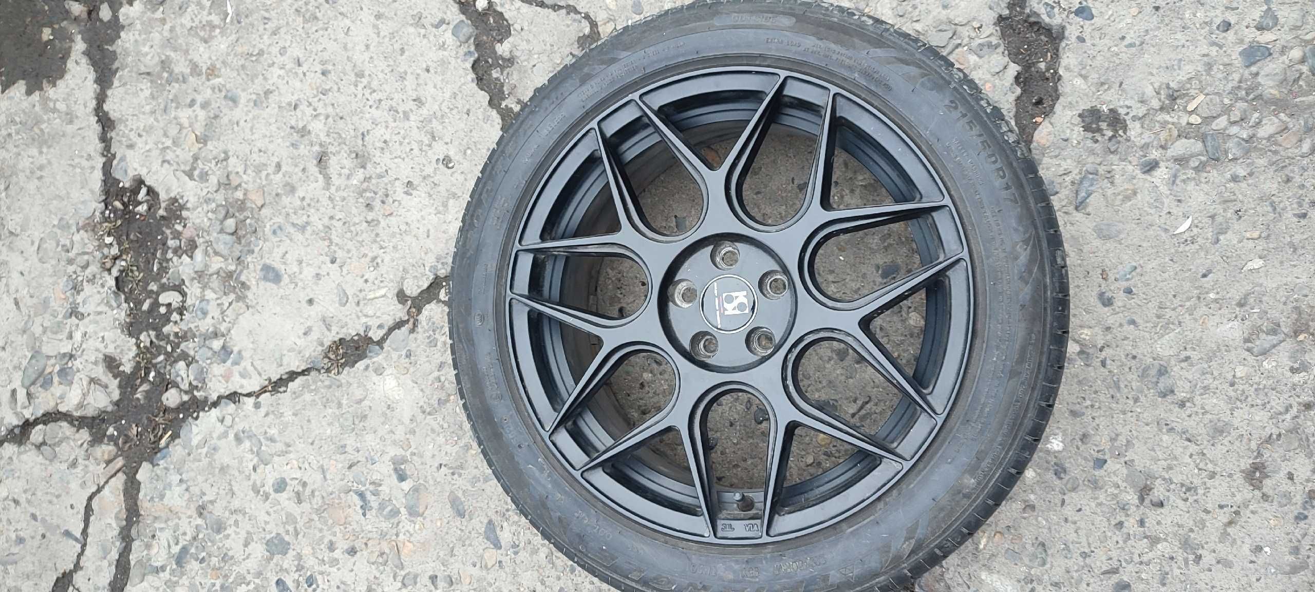 Диски r17 5x100 с резиной