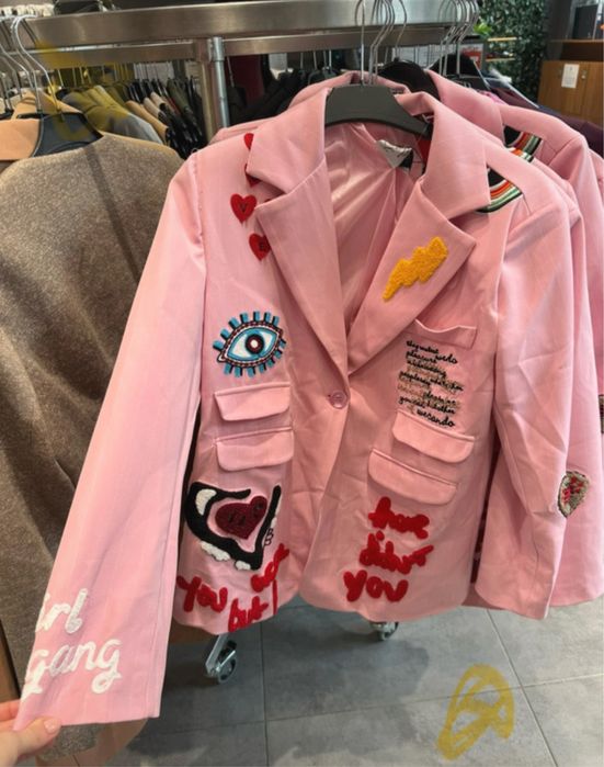 Sacou Bianco Lucci oversize