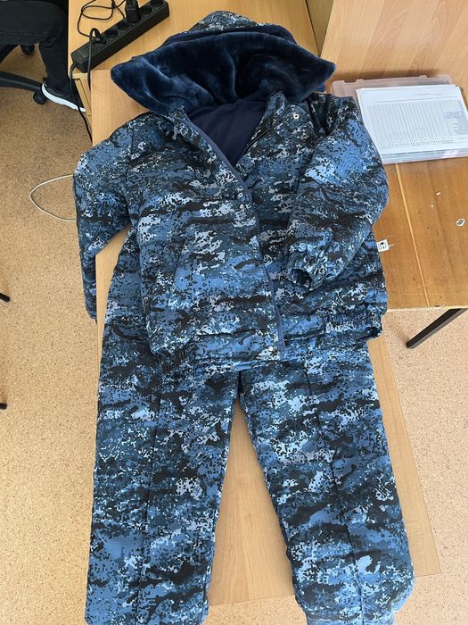 Бушлат камуфляж комплект МВД