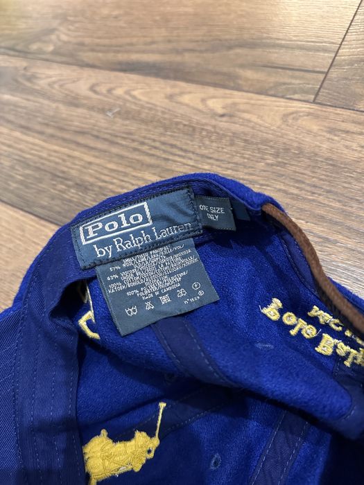 Ralph Lauren - вълнена шапка с козирка