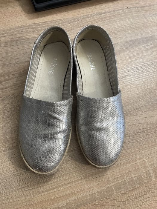 Mocasini argintii 37