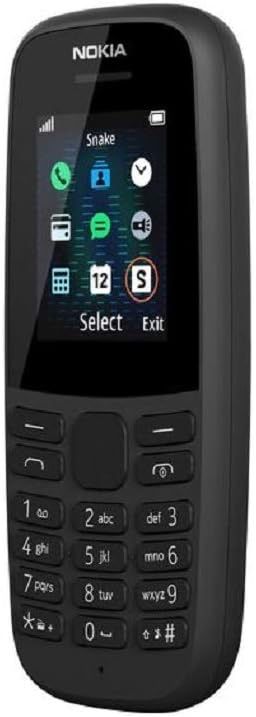 Нов, 2г гаранция! Nokia 105 Dual Sim, БГ меню, Blue, Black