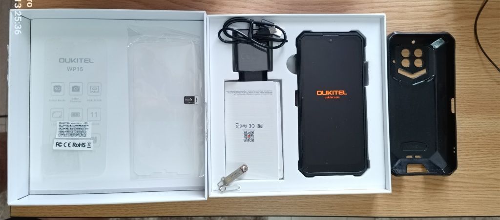 OCAZIE!Telefon android pentru aventurieri,Oukitel Wp 15,5G,15.600 mAh