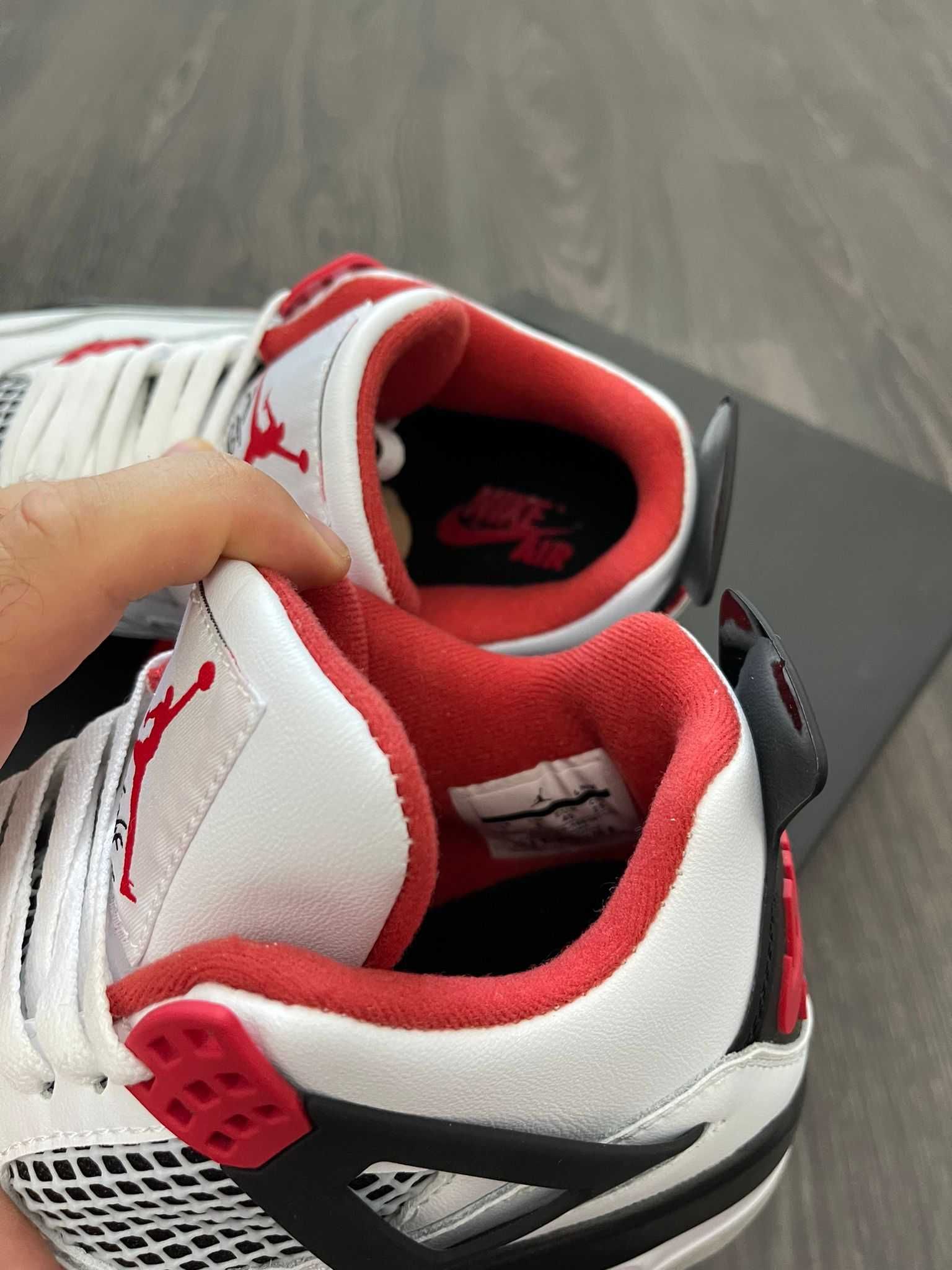 Jordan 4 Red Fire LUXURY l Calitate Premium l Full Box