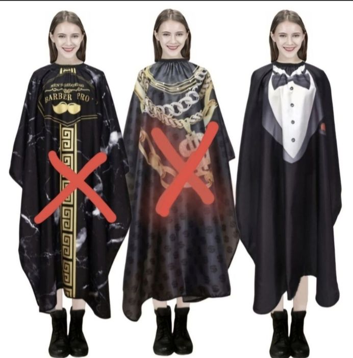 Фризьорски - бръснарски пелерини за подстригване - НОВИ