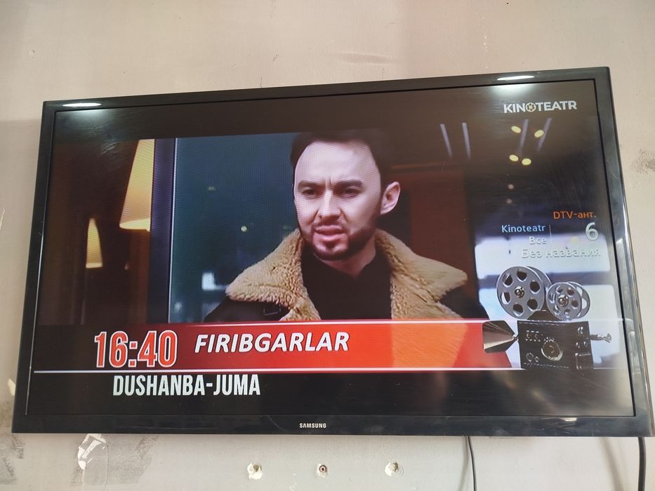 Smart TV 32 SAMSUNG оригинал ва 32  YASIN оддий тв. ҳам бор.