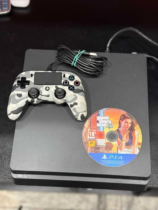 HOPE AMANET P2 - Playstation 4 Slim /  500GB  / Joc GTA 5 / 1 maneta