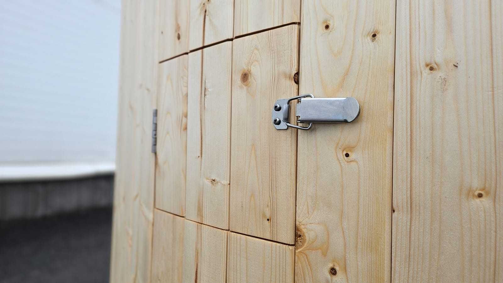 CIUBAR tip JACUZZI din fibră de sticlă 225 cu SOBĂ exterioară