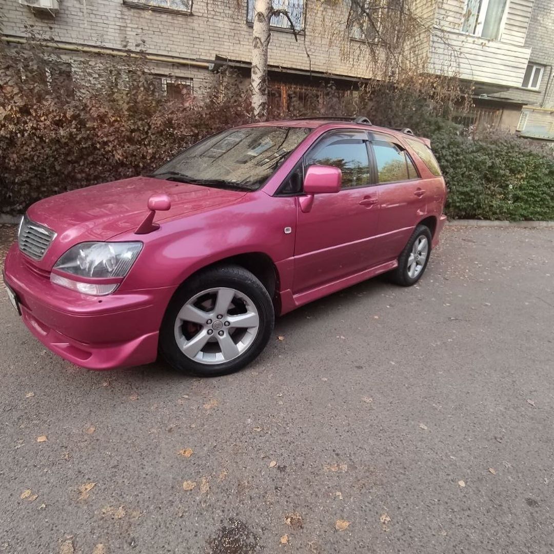 Накладки на бампер Лексус RX300