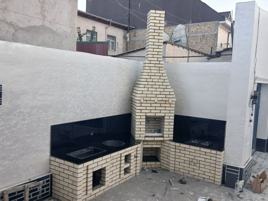 Барбекю камен пещ курамиз