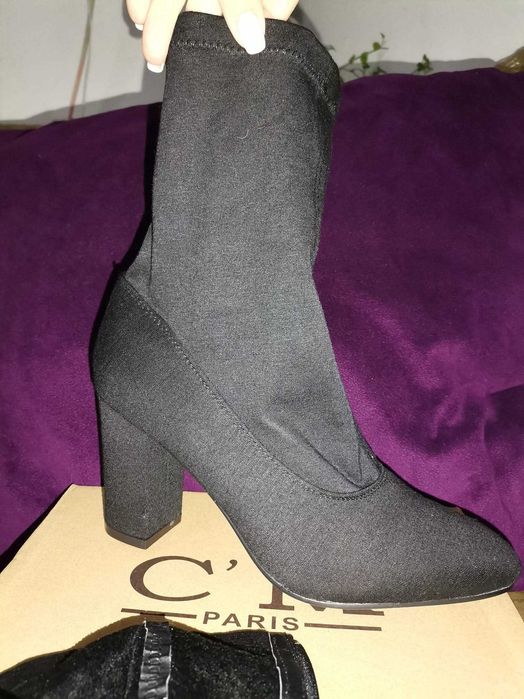 Дамски боти тип чорап