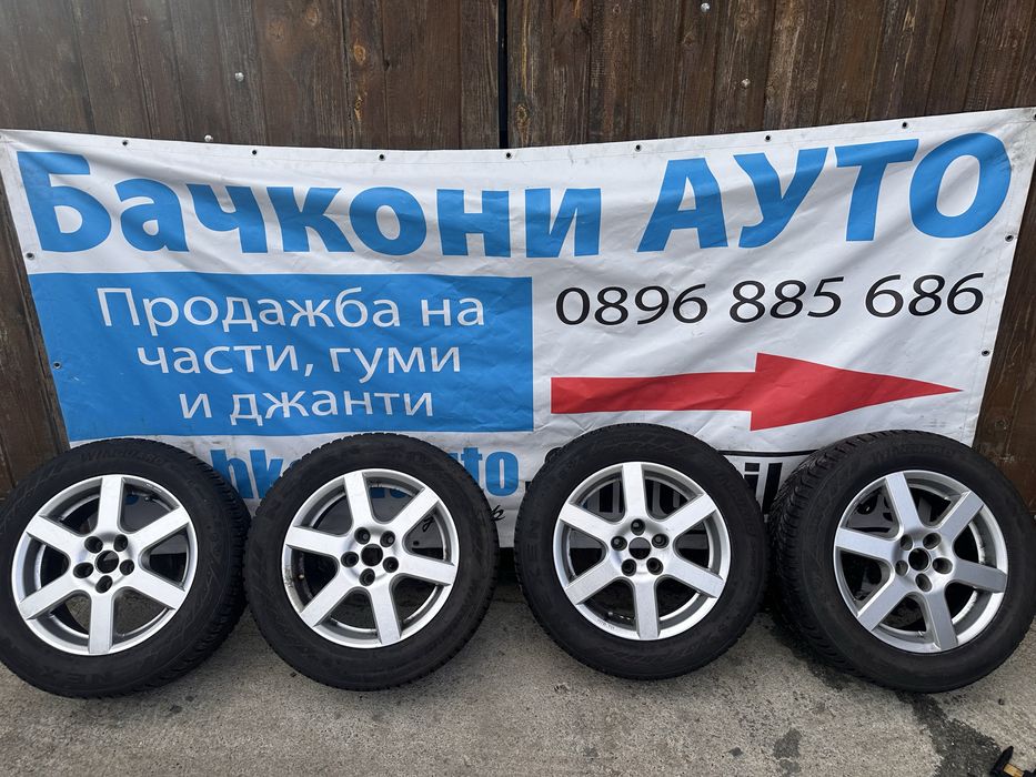 16 5х112 джанти със зимни гуми