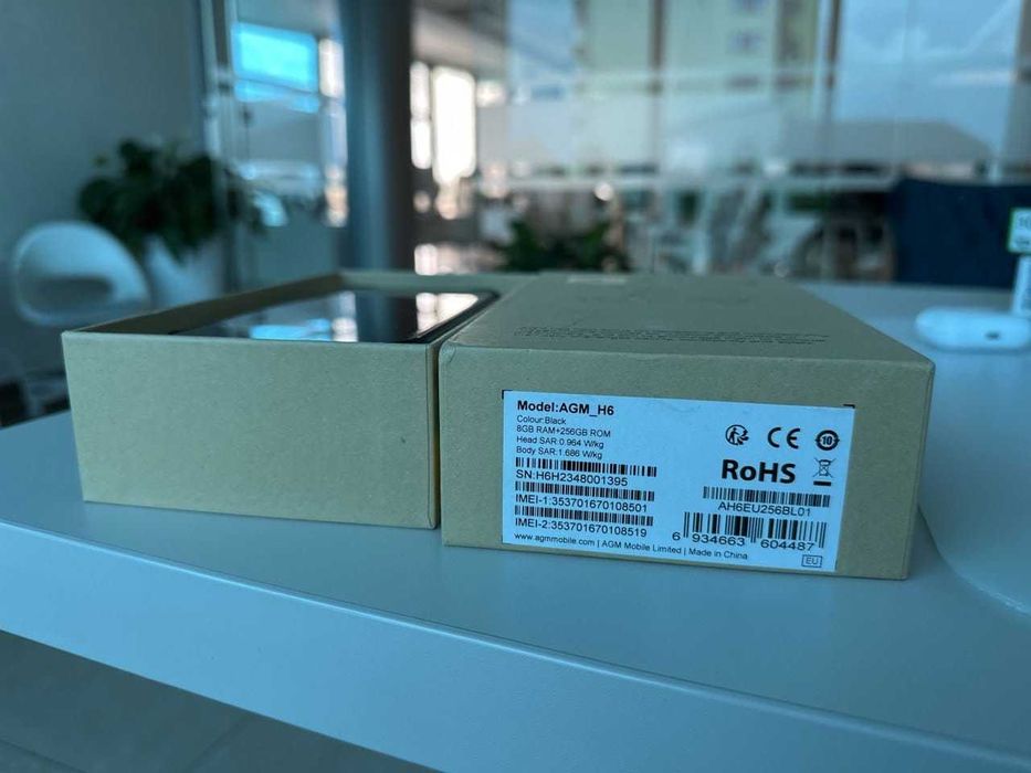 Telefon mobil AGM H6 Lite, Rugged, Ultra subtire