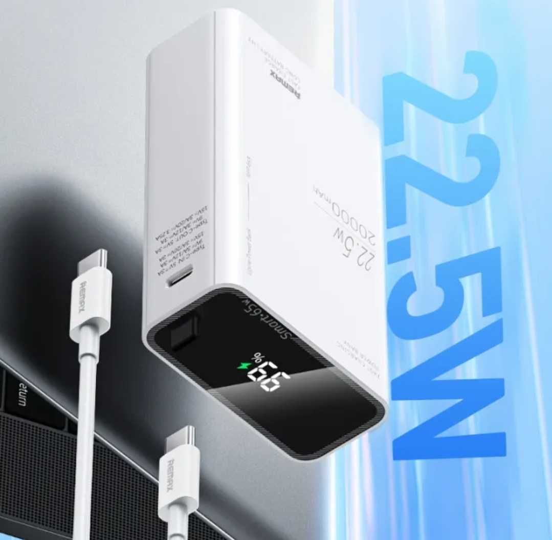 Remax RPP-655 Power Bank 20000mAh Upine PD 20W+22.5W Fast Charging