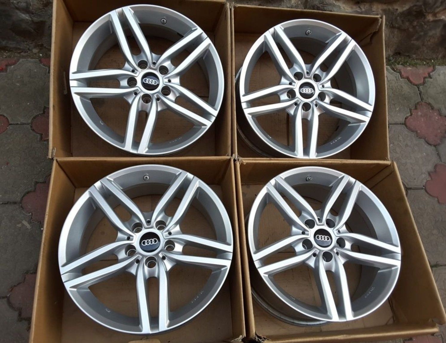 jante aliaj 17; 5x112; Audi a4b8, a4b9, A6C7, A6C8 allroad, Q3,Q5