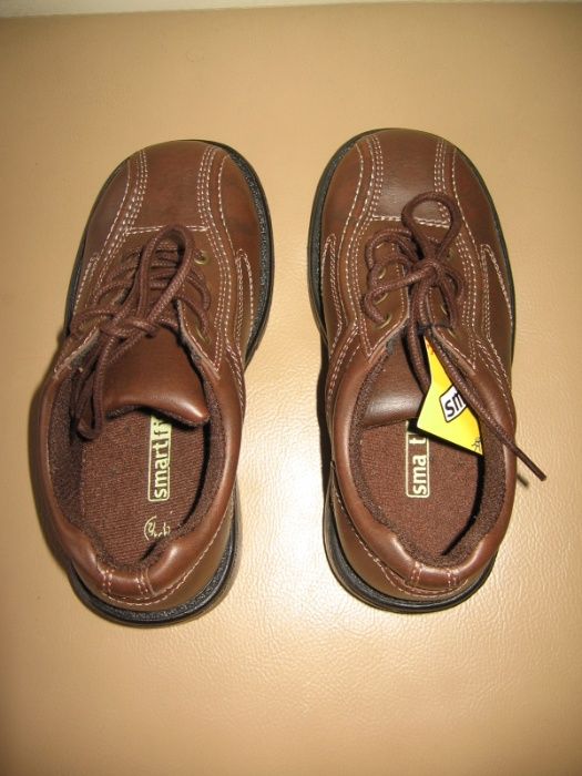 Детски обувки SmartFit - кафяв цвят