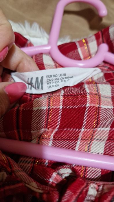 Детска рокля 140 размер H&M
