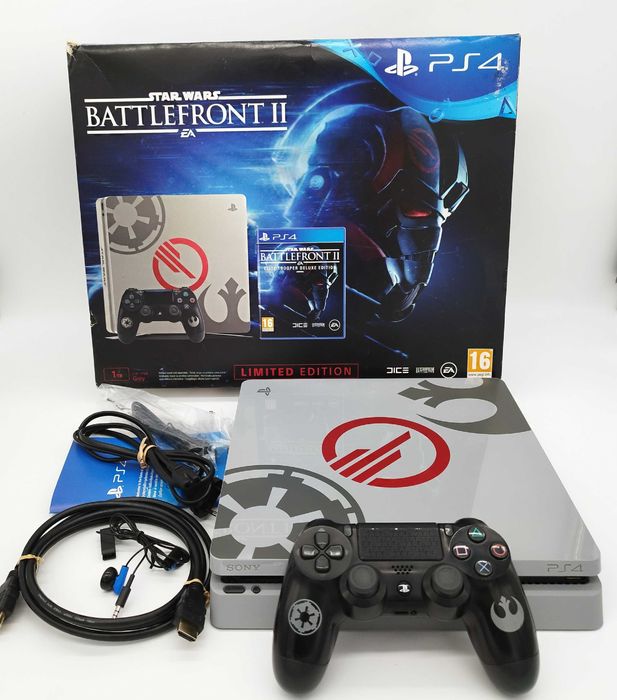 [ps4] PlayStation 4 Slim 1TB Star Wars Battlefront II Limited Edition