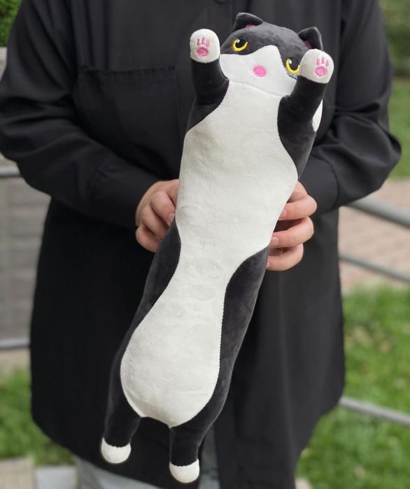 Кот батон | мягкая игрушка | подушка