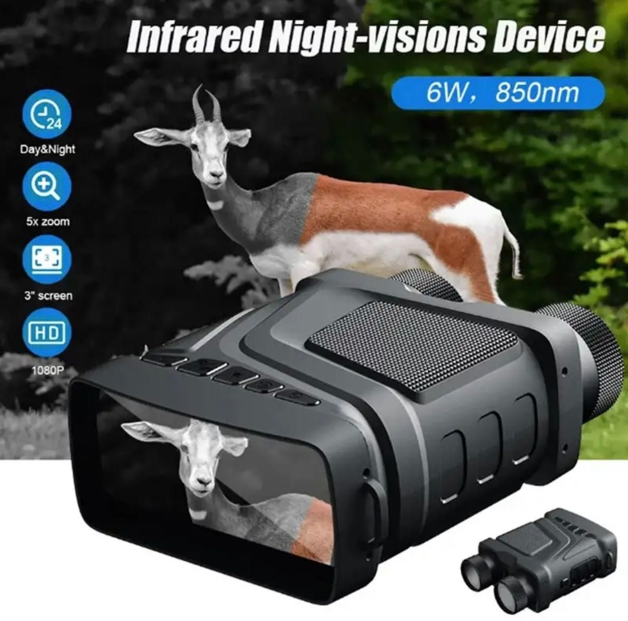 Binoclu infrarosu night vision HD NOU