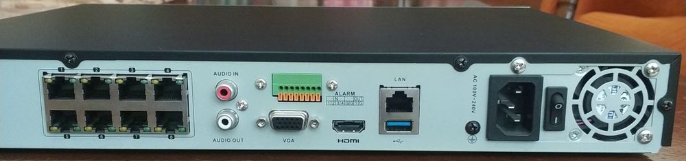 NVR Hikvision DS-7608NI-K2/8P