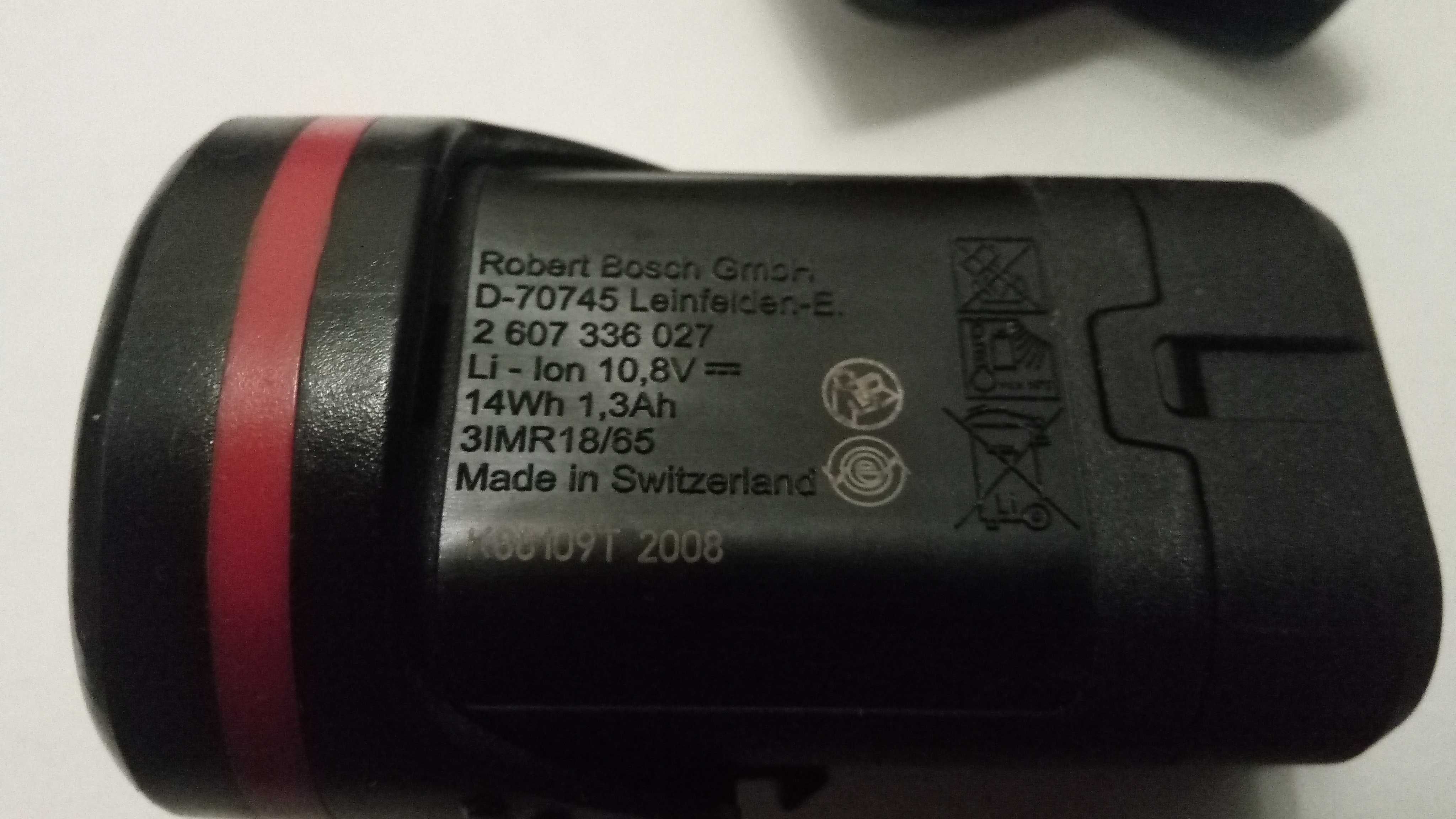 Винтоверт BOSCH GSR 10,8V-Li Professional