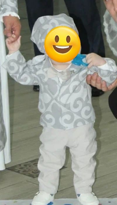 Прокат национальный костюм тұсау кесу