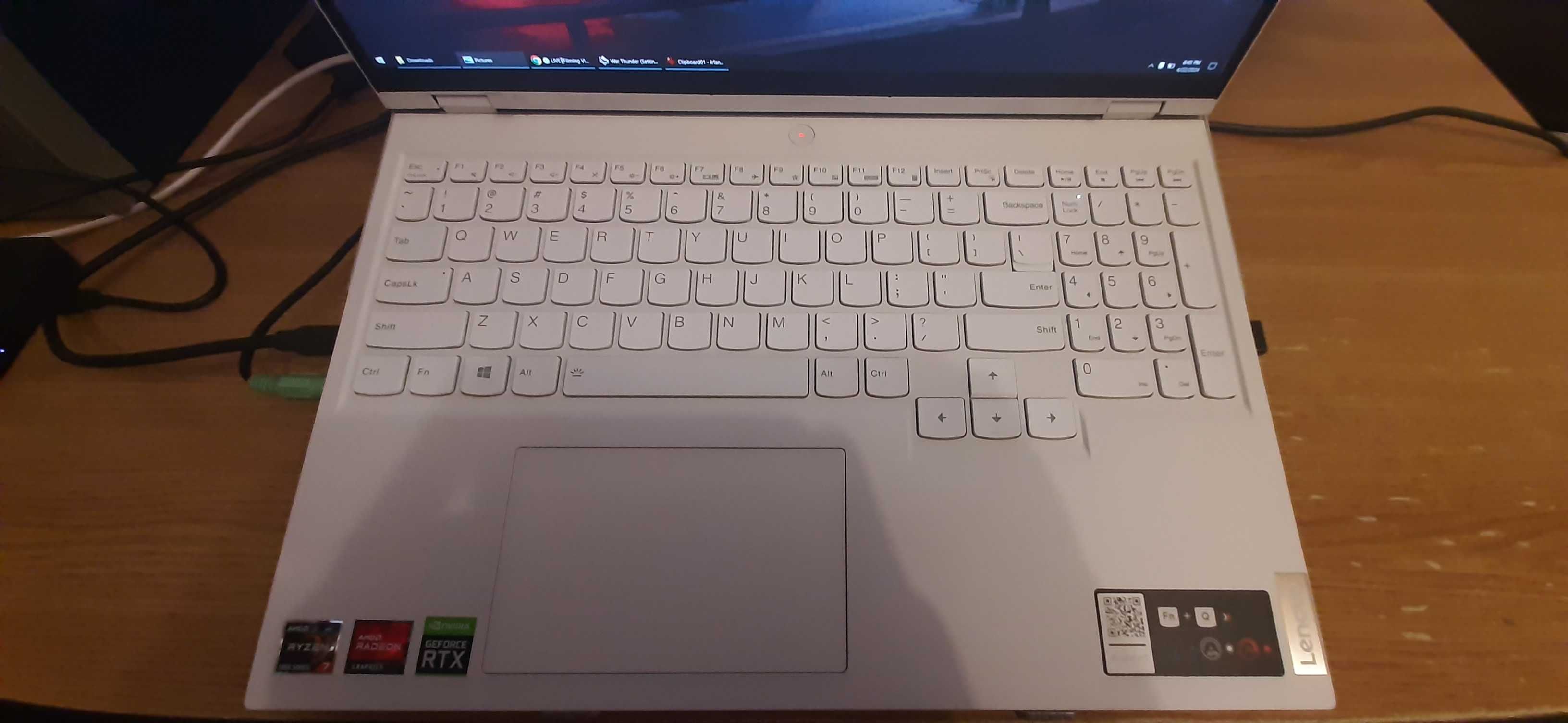 Laptop Gaming Lenovo Legion 5 Pro, Ryzen 7 5800H, RTX 3060