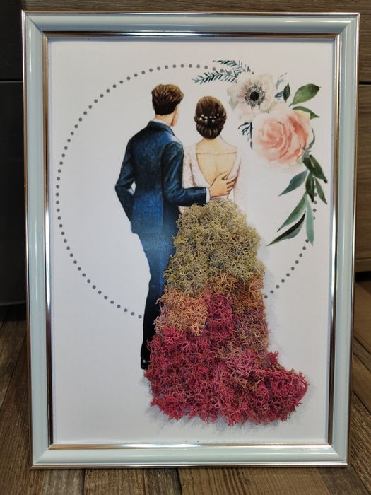 Картина със Скандинавски мъх