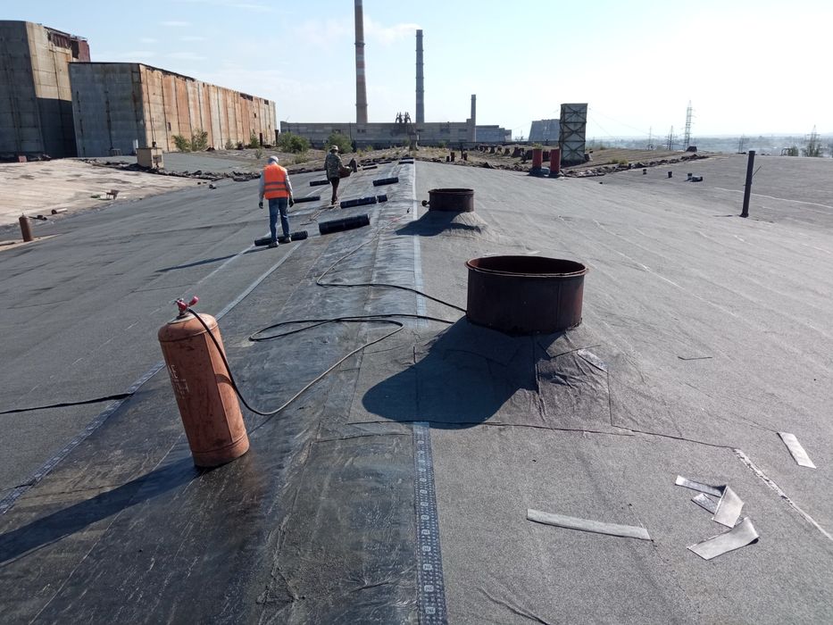 Монтаж мягкой кровли