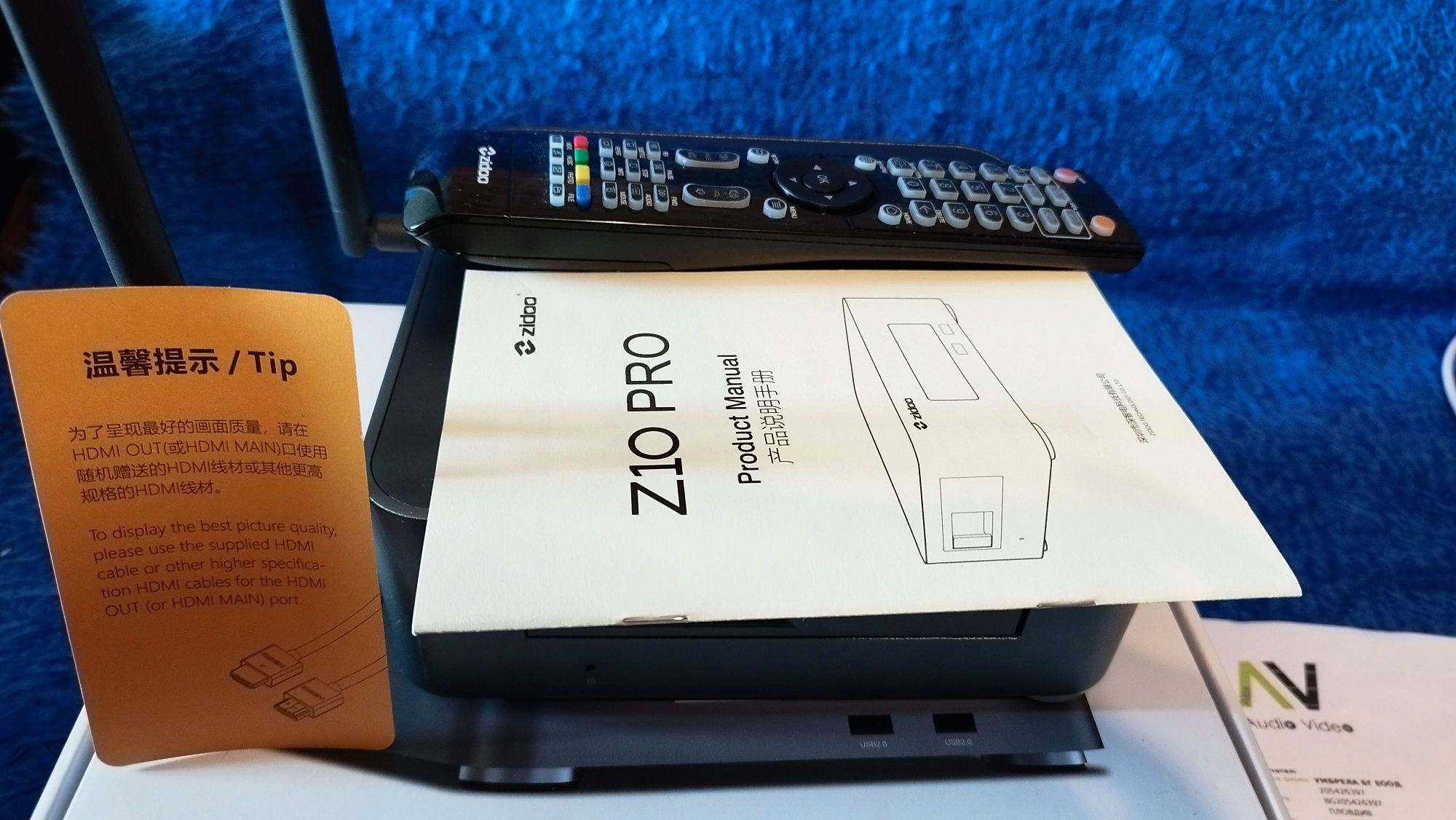 Zidoo Z10 pro.4k.dolby atmos.