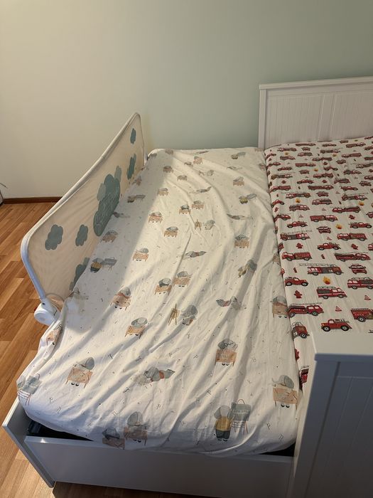 Divan ikea pat extensibil + saltele 2m/1.60