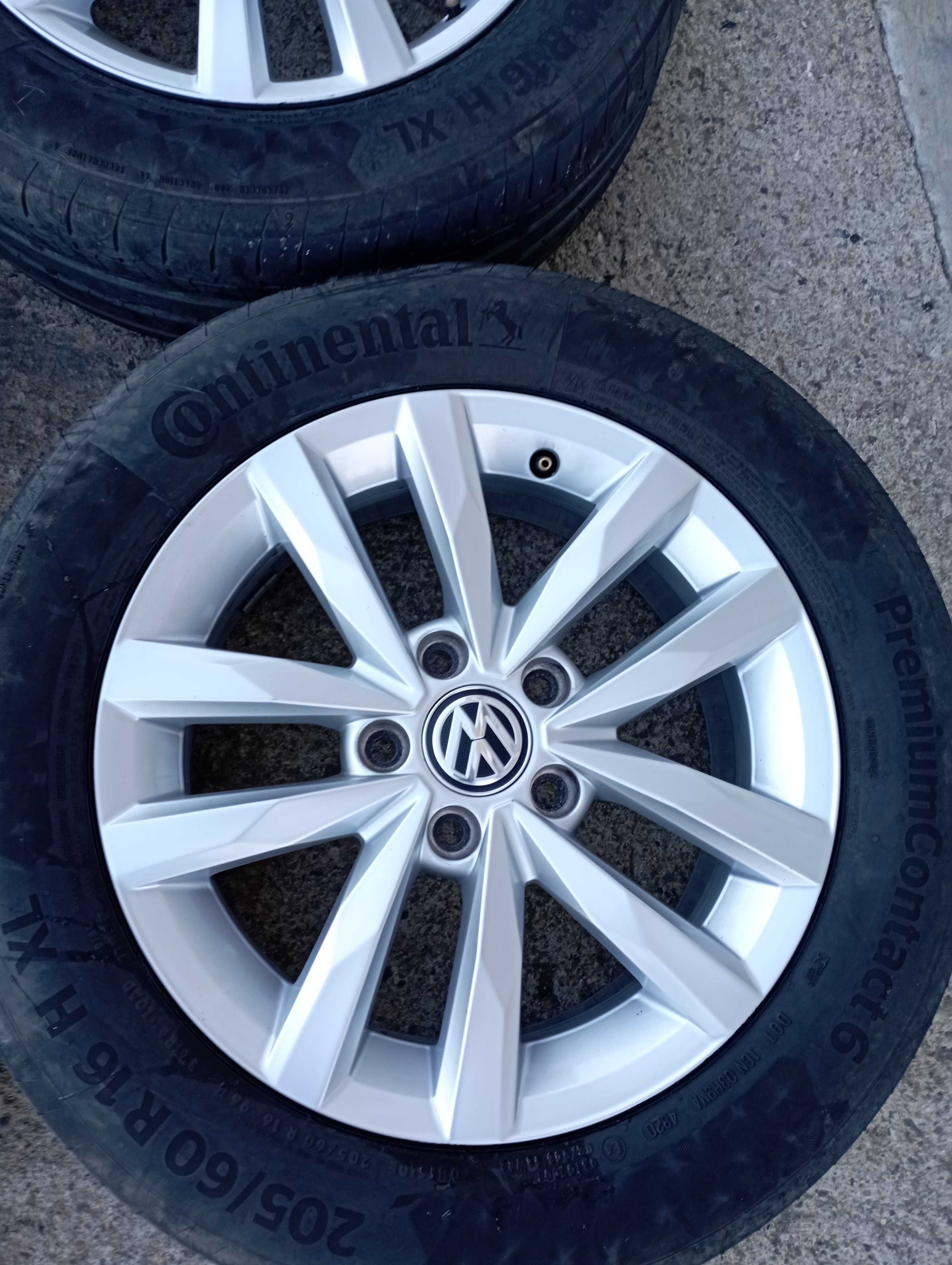 Оригинални джанти за VW TOURAN 16 цола 5 X 112 6,5J ет.48 57.1mm.