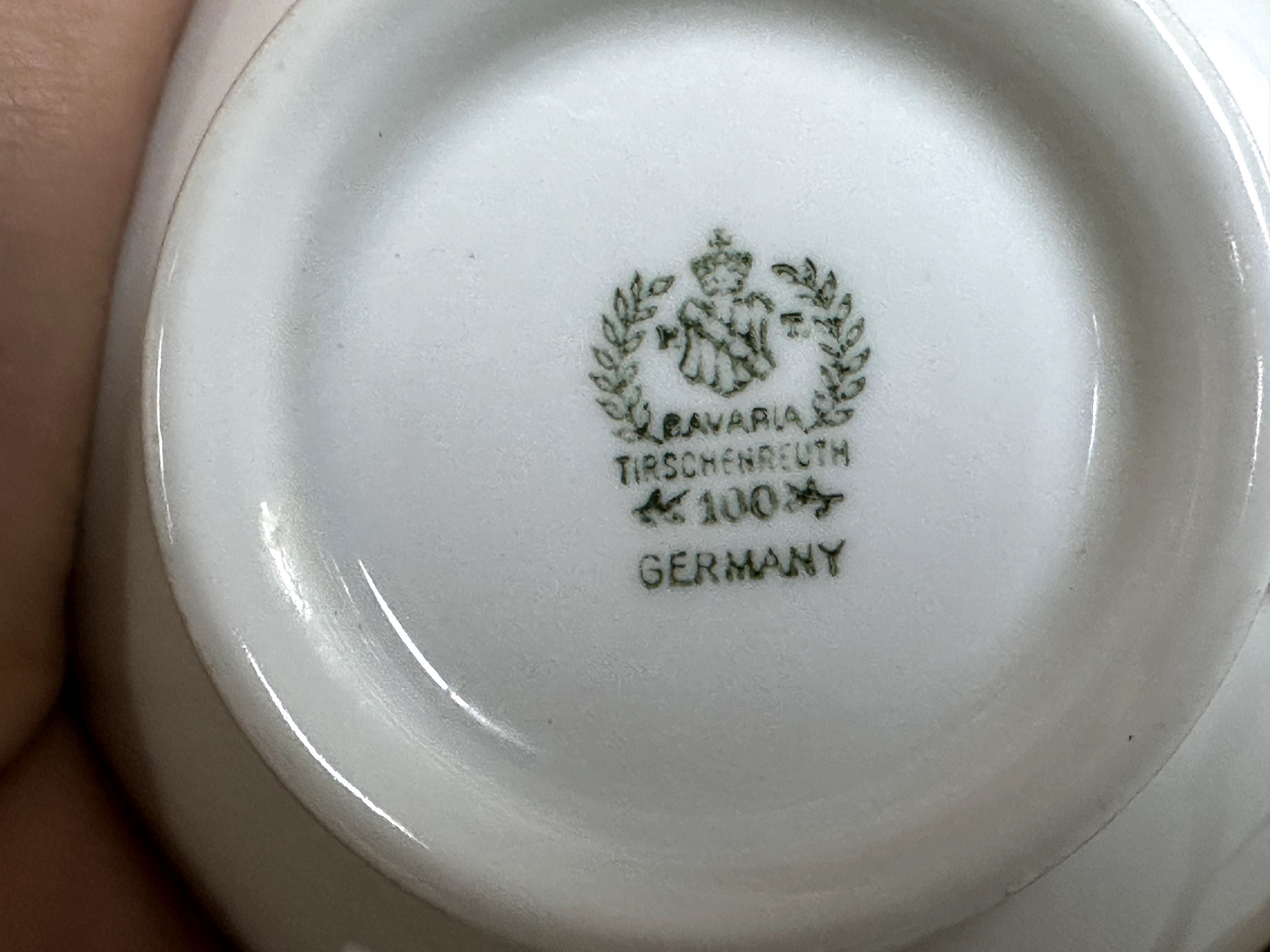 порцеланов сервиз Bavaria Tirschenreuth